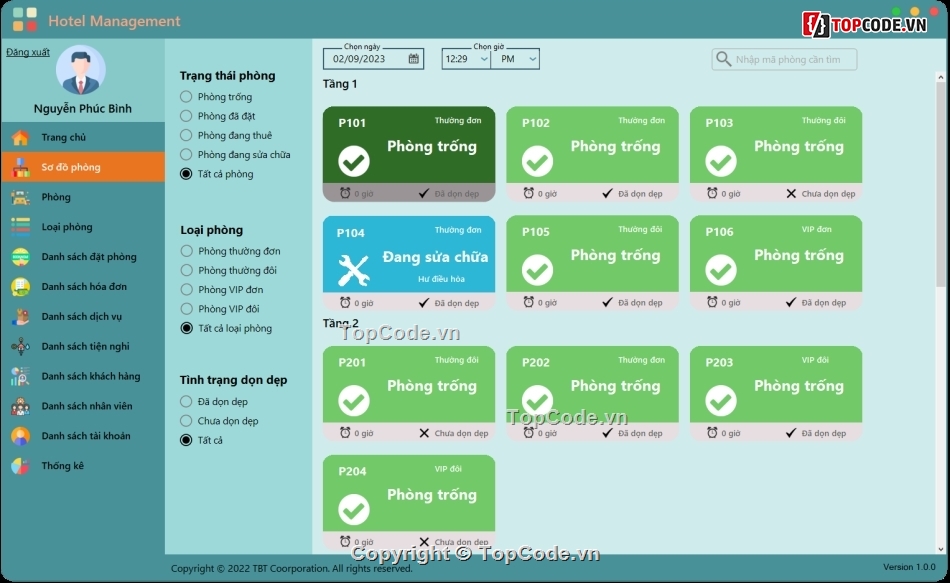 Quản lý khách sạn,khách,sạn,winfom c#